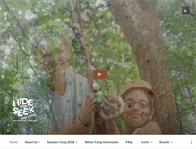 Tablet Screenshot of hideandseekdaycamp.net